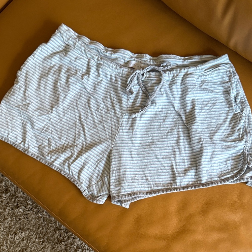 Carole Hochman Gray and White and Blue Loungewear - Picture 3 of 9